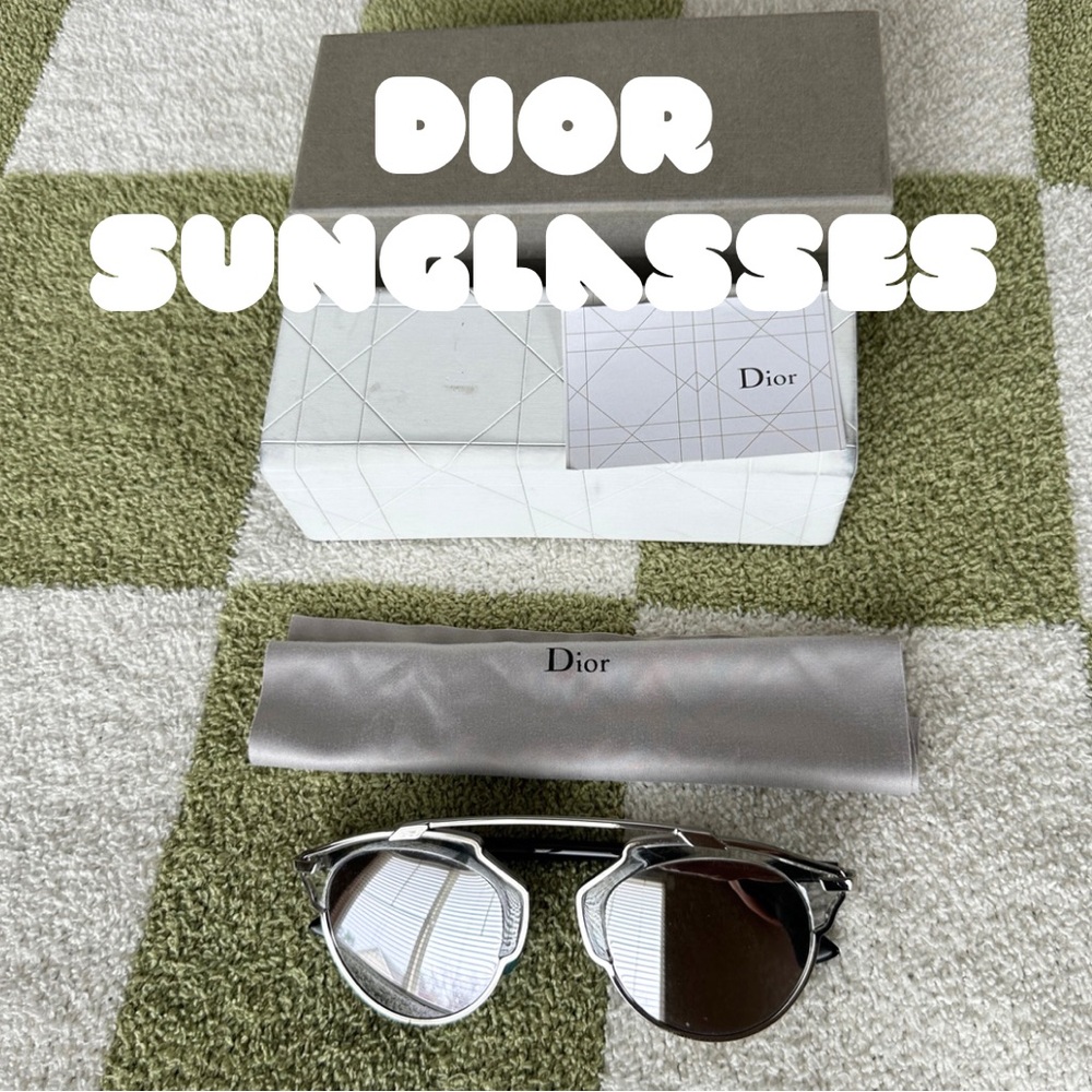 Dior Mirrored Sunglasses